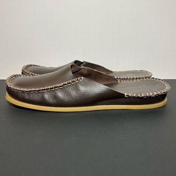 Womens SOUL OF AFRICA Nerina Khulani Leather Slip On Loafers / Size 7.5 - EU 38 - Picture 4 of 9